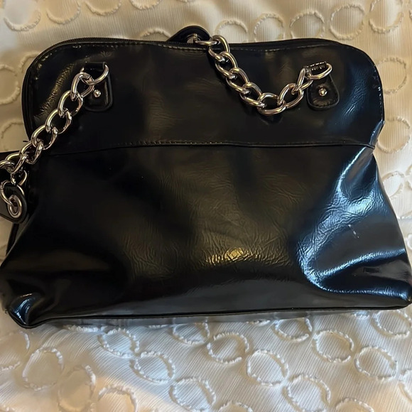 Kenneth Cole Reaction Black Quilted Shoulder Bag - Picture 4 of 10
